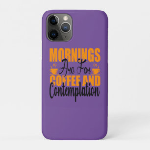 De ochtenden zijn voor koffie en denkwerk Case-Mate iPhone case