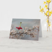 De ochtendwandeling kaart (Gele Bloem)