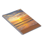 De ochtendzon in het zeegebied notitieboek (Rechterzijde)