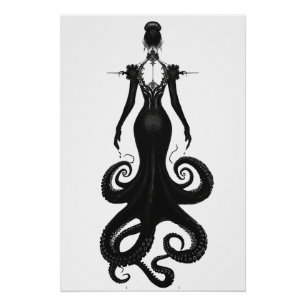 De Octopus Lady Perfect Poster