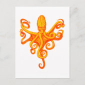 DE OCTOPUS-SCHIJVEN BRIEFKAART (Voorkant)