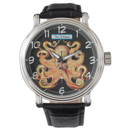 De octopus thema horloge