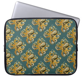 De Octopus van Ernst Haeckel Laptop Sleeve
