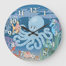 De octopus wandklok