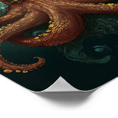 De Octopuskoning Poster (Hoek)