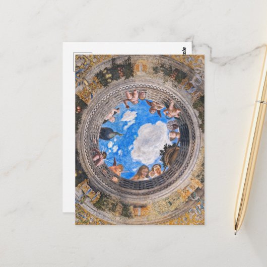 De Oculus, Bruidskamer, Camera Picta Briefkaart (Voorkant / Achterkant in situ)