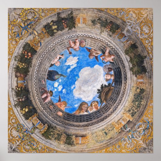 De Oculus, Bruidskamer, Camera Picta Poster (Voorkant)