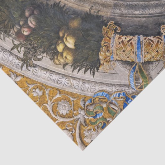 De Oculus, Bruidskamer, Camera Picta Tissuepapier (Detail)