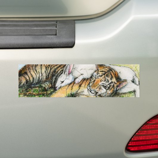 DE ODD-KOEPEL BUMPERSTICKER (Op auto)