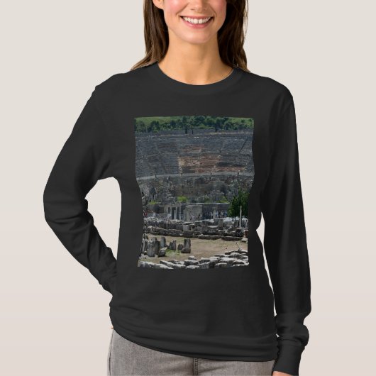 De Odeion van de oude Efeze Turkiye 1 T-shirt (Voorkant)