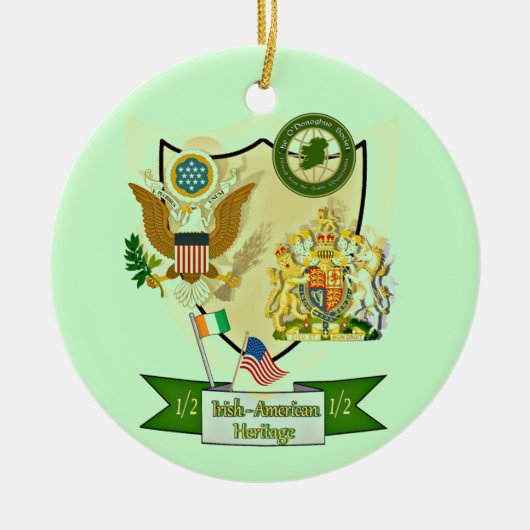 De O'Donoghue Society Keramisch Ornament (Voorkant)
