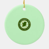 De O'Donoghue Society Keramisch Ornament (Achterkant)