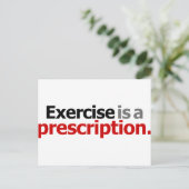 De oefening is een Voorschrift Briefkaart (Staand voorkant)