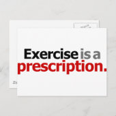 De oefening is een Voorschrift Briefkaart (Voorkant / Achterkant)