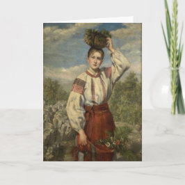 De Oekraïense Kaart van Pasen van de Vrouw