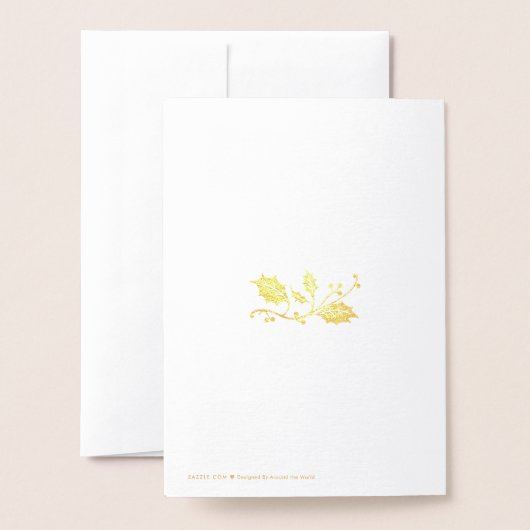 De Oekraïense kerstkaart voor Kerstmis - Х - biedt Folie Kaarten (Met envelop)