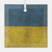 De Oekraïense kleuren op een ornament van vierkant (Voorkant)