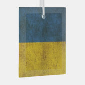 De Oekraïense kleuren op een ornament van vierkant (Voorkant Rechts)