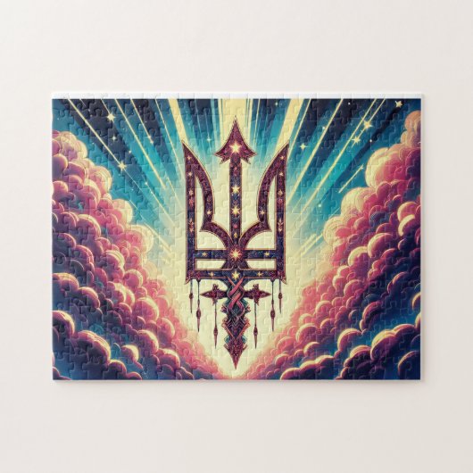 De Oekraïense trager Legpuzzel (Horizontaal)