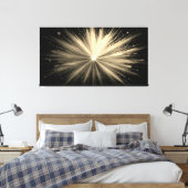 De oerknal canvas afdruk (Insitu (Slaapkamer))