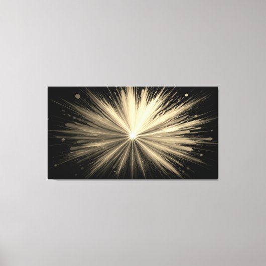 De oerknal canvas afdruk (Voorkant)