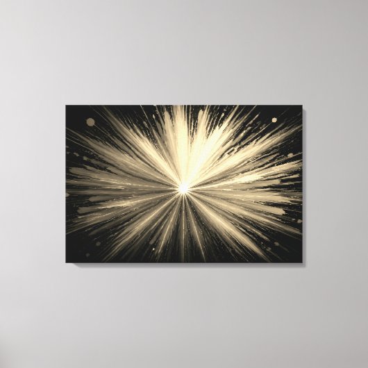 De oerknal  canvas afdruk (Voorkant)