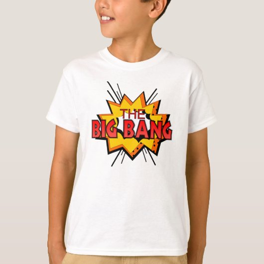 De oerknal t-shirt (Voorkant)