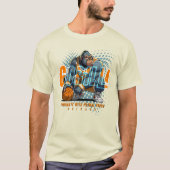 De oerkracht van basketbal | Aldult T-shirt (Voorkant)