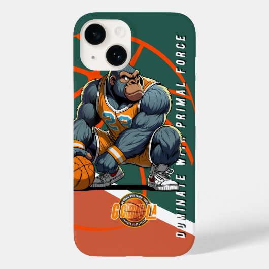 De Oerkracht van Basketbal | Case-Mate iPhone Case (Achterkant)