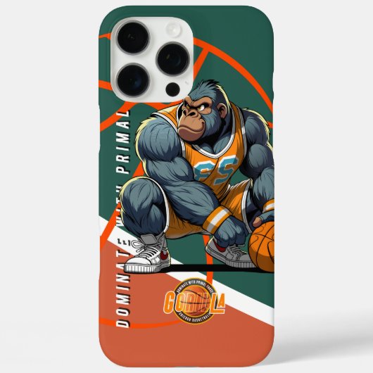 De Oerkracht van Basketbal | Case-Mate iPhone Case (Achterkant)