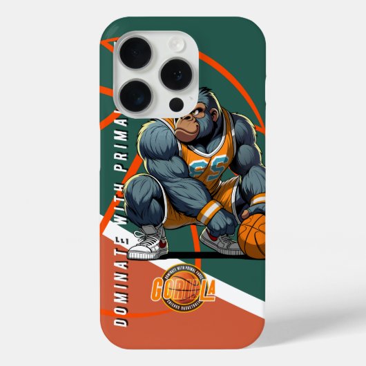 De Oerkracht van Basketbal | Case-Mate iPhone Case (Achterkant)