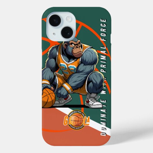 De Oerkracht van Basketbal | Case-Mate iPhone Case (Achterkant)