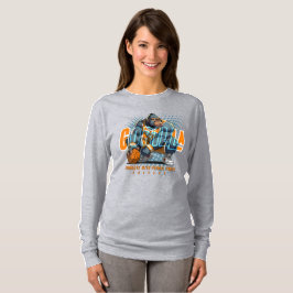 De oerkracht van Basketbal | Dames Lange Mouwen T-shirt