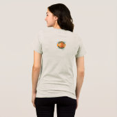 De oerkracht van basketbal | Dames Tri-Blend Shirt (Achterkant volledig)