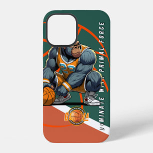 De Oerkracht van Basketbal iPhone 12 Hoesje