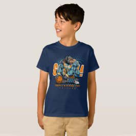 De oerkracht van basketbal | Kinder Rugtas T-shirt