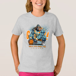 De oerkracht van basketbal | Kinder Rugtas T-shirt