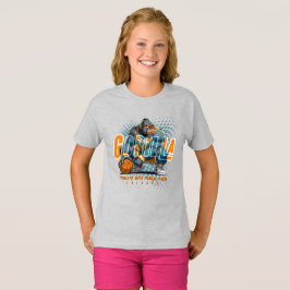 De oerkracht van basketbal | Kinder Rugtas T-shirt