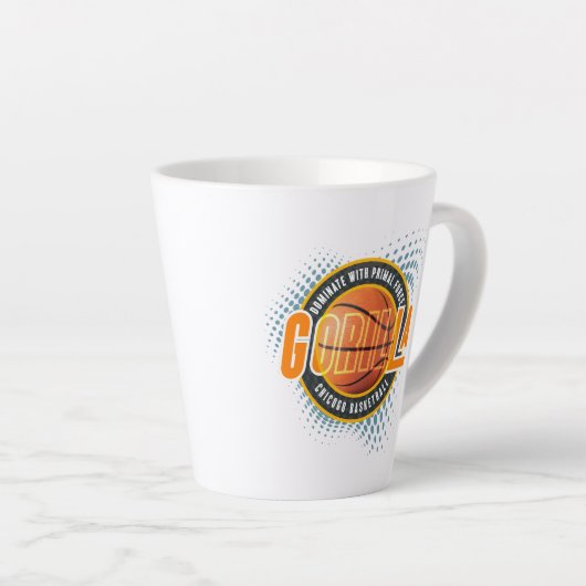 De oerkracht van basketbal | Latte Mok (Rechterhoek)