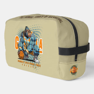 De oerkracht van basketbal toilettasje