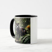 De Oerwoud Panther" Mok (Voorkant links)