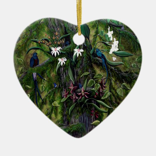 De Oerwouden van Tikal Keramisch Ornament (Voorkant)