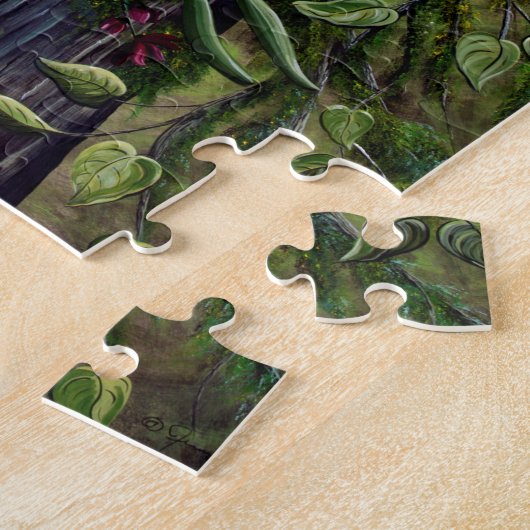 De Oerwouden van Tikal Legpuzzel (Zijkant)