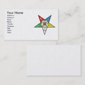 De OES-kaart Visitekaartje (Voorkant / Achterkant)