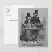 De oester Stall Briefkaart (Voorkant / Achterkant)