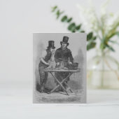 De oester Stall Briefkaart (Staand voorkant)
