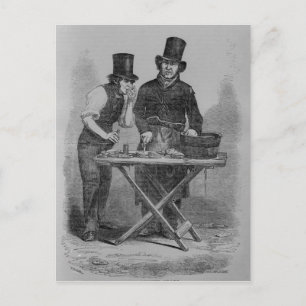 De oester Stall Briefkaart