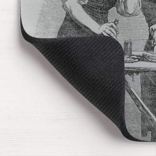 De oester Stall Muismat (Hoek)