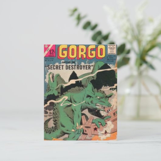 De oestroyer briefkaart (Staand voorkant)