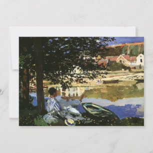 De oever van de Seine, Bennecourt door Claude Mone